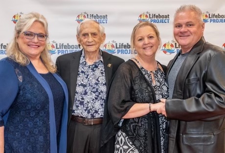 Jill Cohen, Pamps, and Jon and Wife at the Yacht Rock Gala