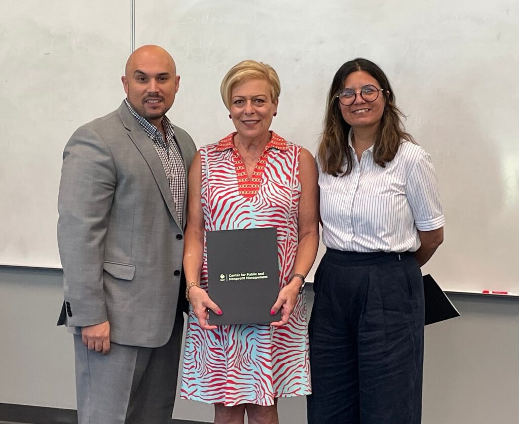 MaryAnne with the UCF Center for Public and Nonprofit Management