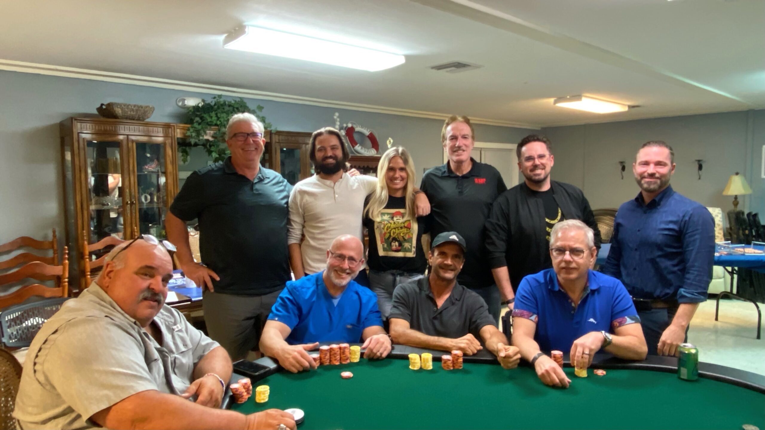 Attendees at The Lifeboat Project Poker Tournament